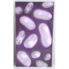 Willi Siber (1949) Panel Objeto, Alemania 2019, Laca sobre panel de madera, Abstracto