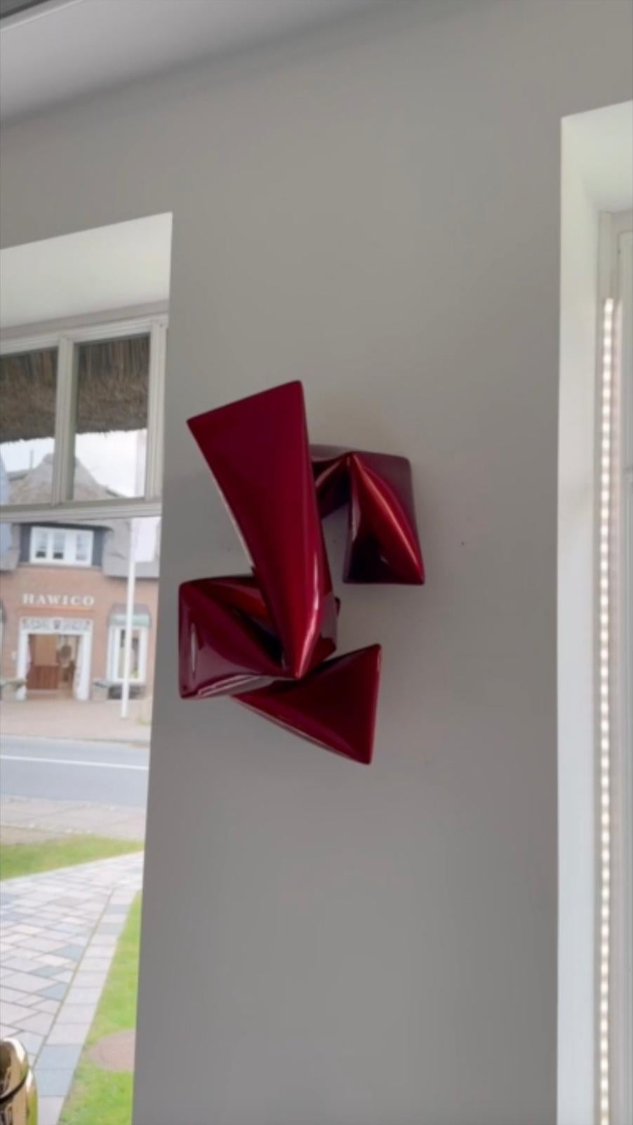 Stahlskulptur - Contemporain Sculpture par Willi Siber