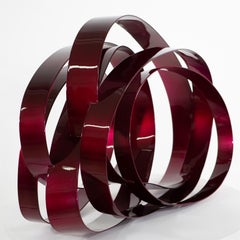Willi Siber (1949) - Floor Object, Steel and Lacquer, Germany