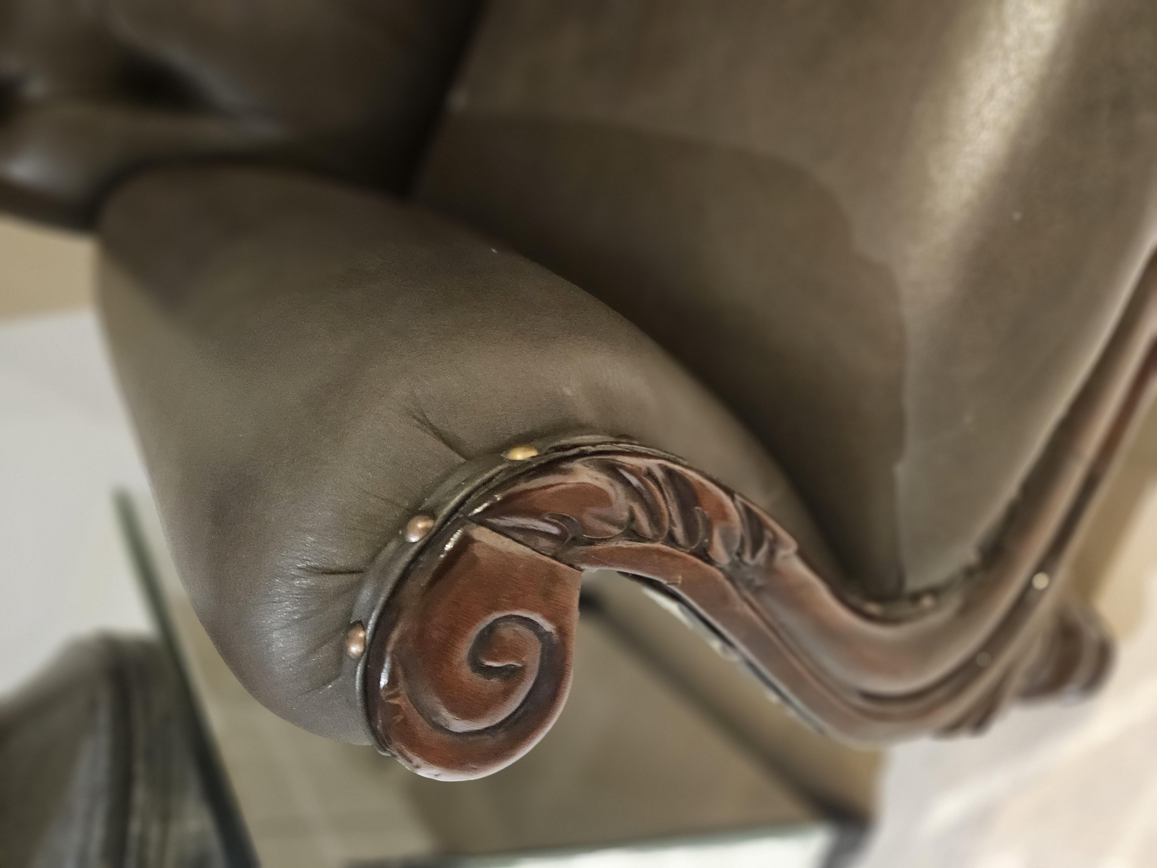 C1780s William 1v Silla de biblioteca Británico en venta