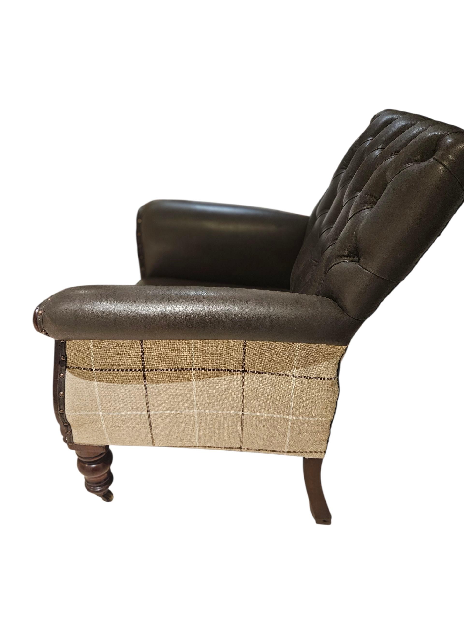 C1780s William 1v Silla de biblioteca Hecho a mano en venta