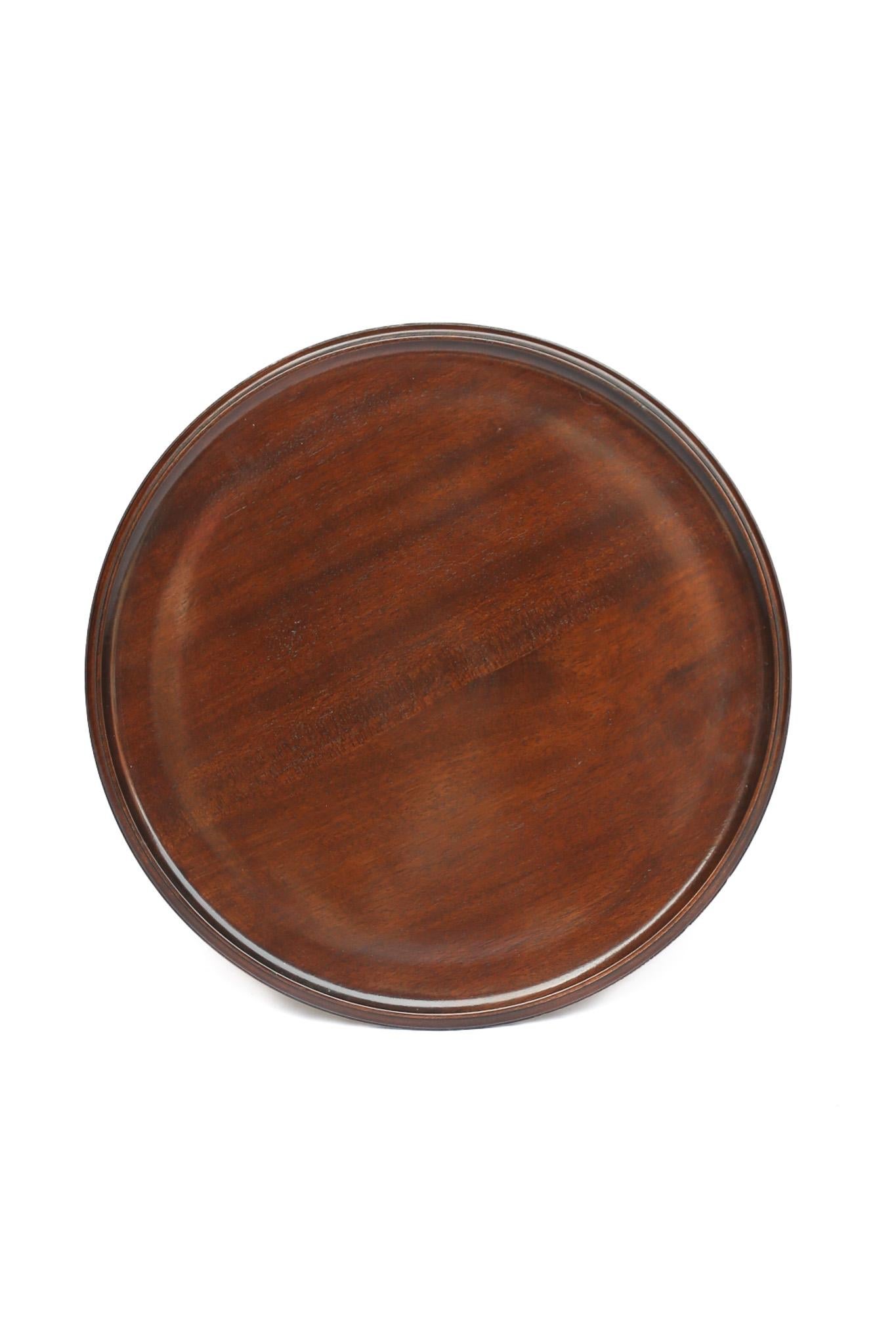 British William 1V Period Mahogany Lamp Table For Sale