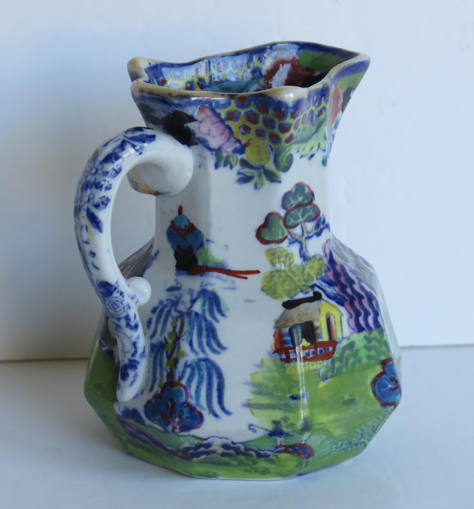 willow pattern jug