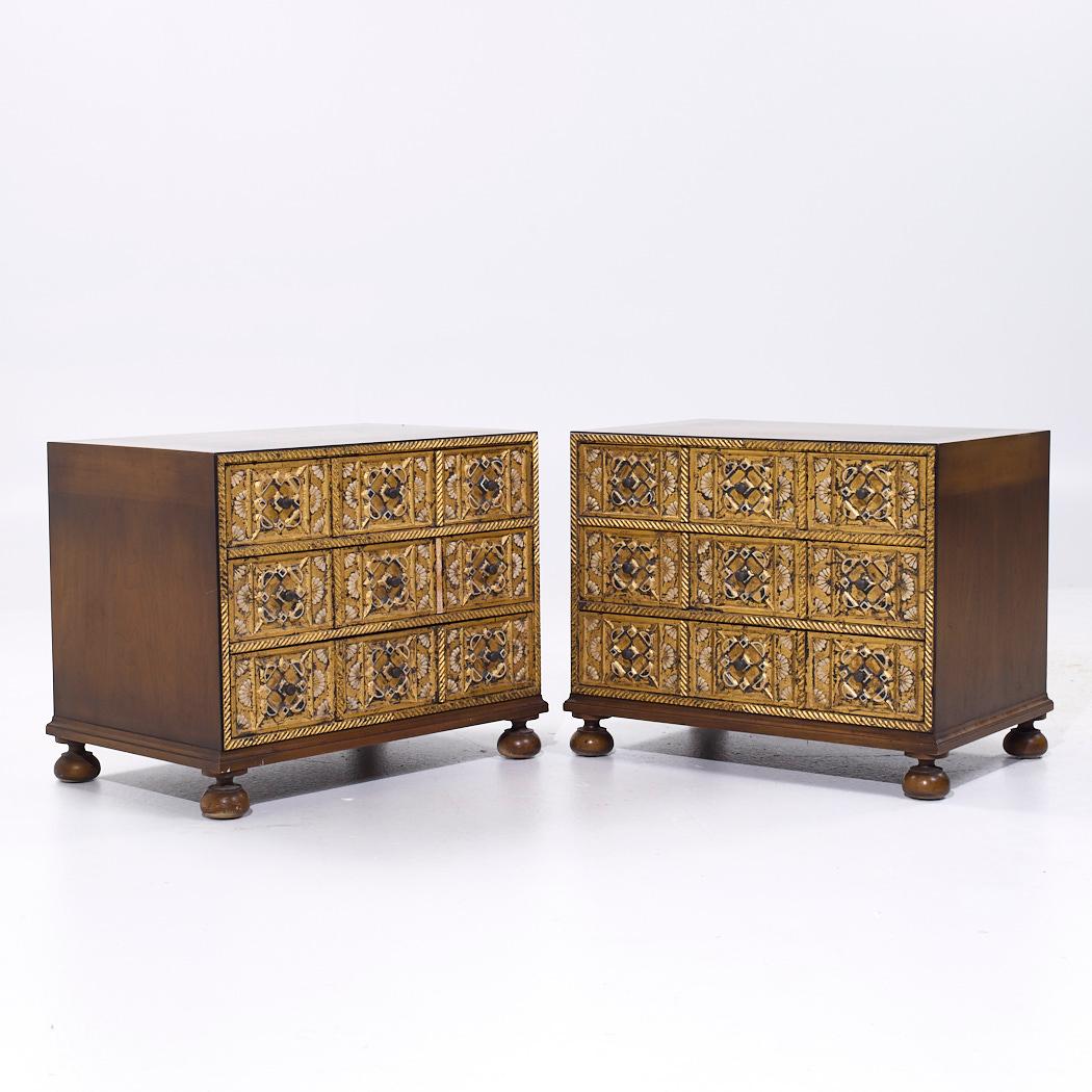 William A. Berkey Furniture for Widdicomb Mid Century Nightstands - Pair

Each nightstand measures: 26.75 wide x 18 deep x 22 inches high

All pieces of furniture can be had in what we call restored vintage condition. That means the piece is