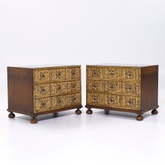 William A. Berkey Möbel für Widdicomb Mid Century Nachttische - Paar