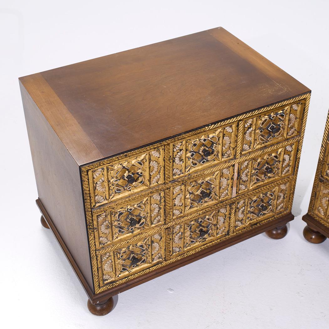William A. Berkey Furniture for Widdicomb Mid Century Nightstands - Pair For Sale 2