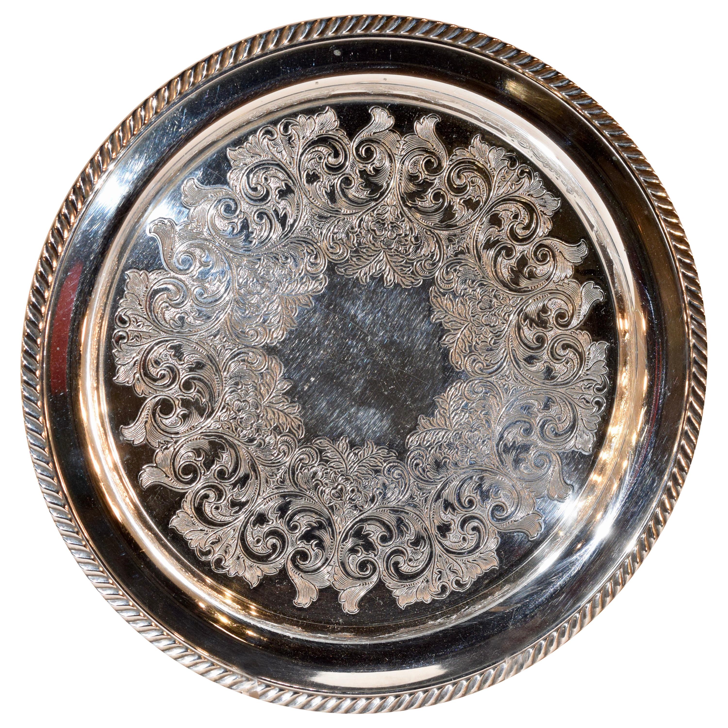 William A. Rogers Silverplate Tray