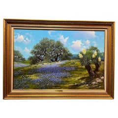 Bluebonnets, Oak, and Yucca