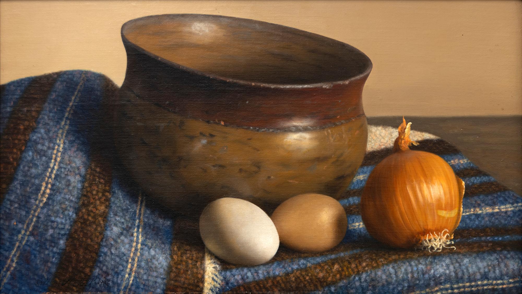 Still-Life Painting di William Acheff - Ciotola di San Juan