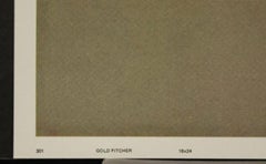 Gold Pitcher-Print. IRA Roberts Publishing, Inc. 1976. Lithographed in USA
