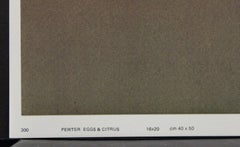 Pewter Eggs & Citrus-Print. IRA Roberts Publishing, Inc. 1973.