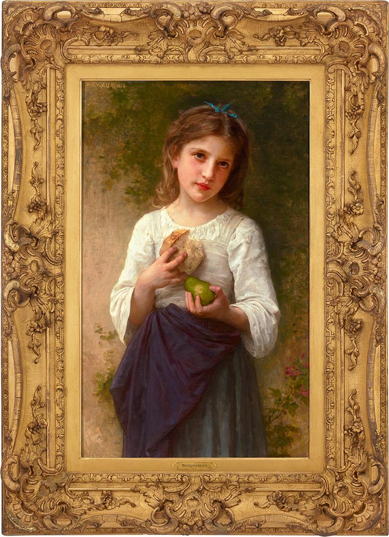 The Frugal Meal - Painting by William-Adolphe Bouguereau
