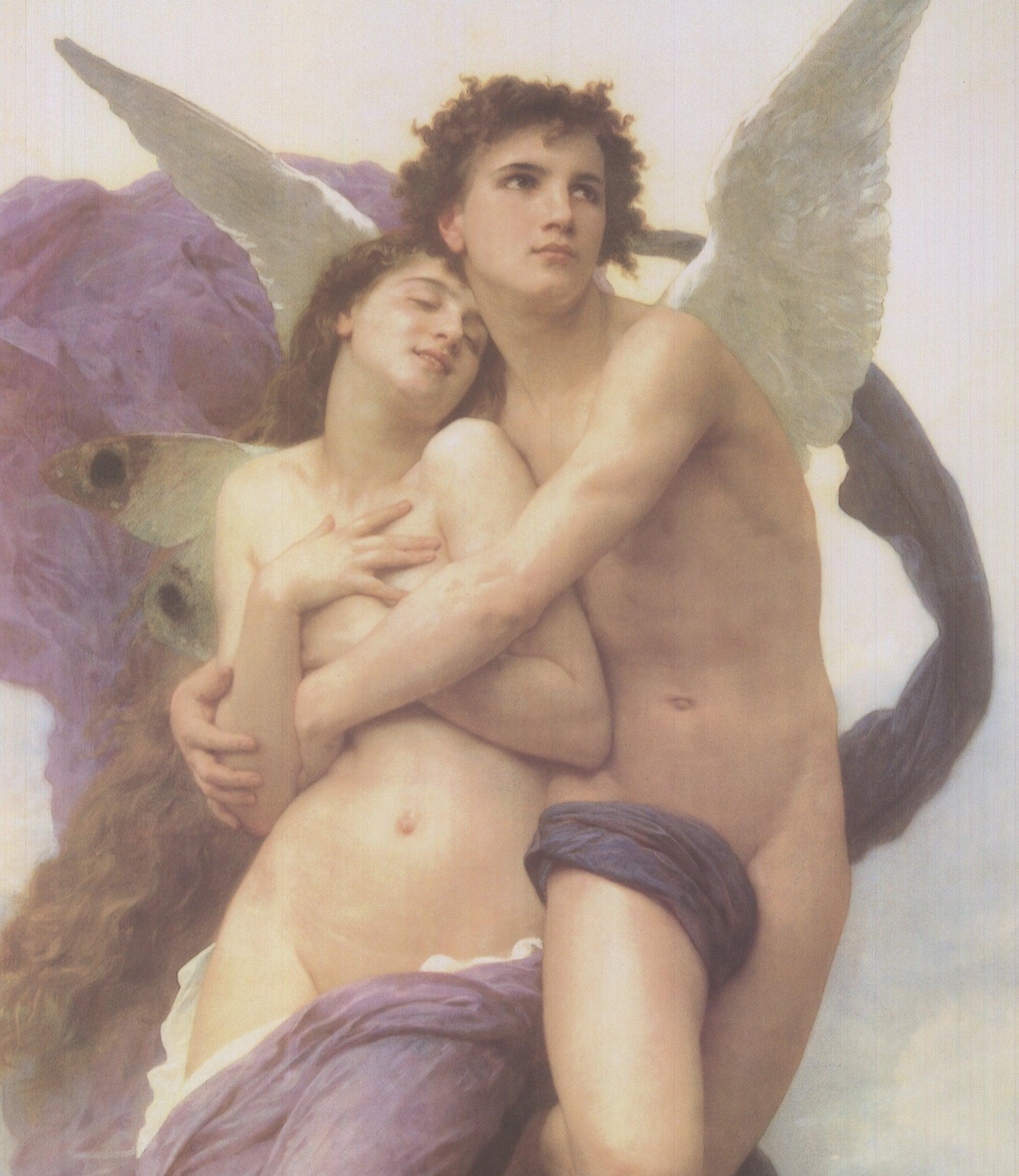 William-Adolphe Bouguereau 'The Seduction of Psyche' Vintage For Sale 3