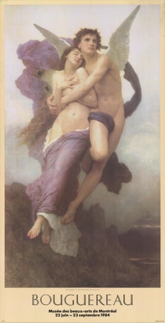 William-Adolphe Bouguereau 'The Seduction of Psyche' Vintage