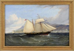 William Adolphus Knell (Attribuito), La navigazione nel Mediterraneo