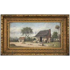 Southern Cabin Scene