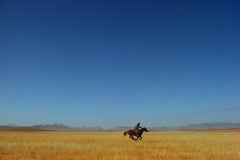 Einsame Reiterin, Texas