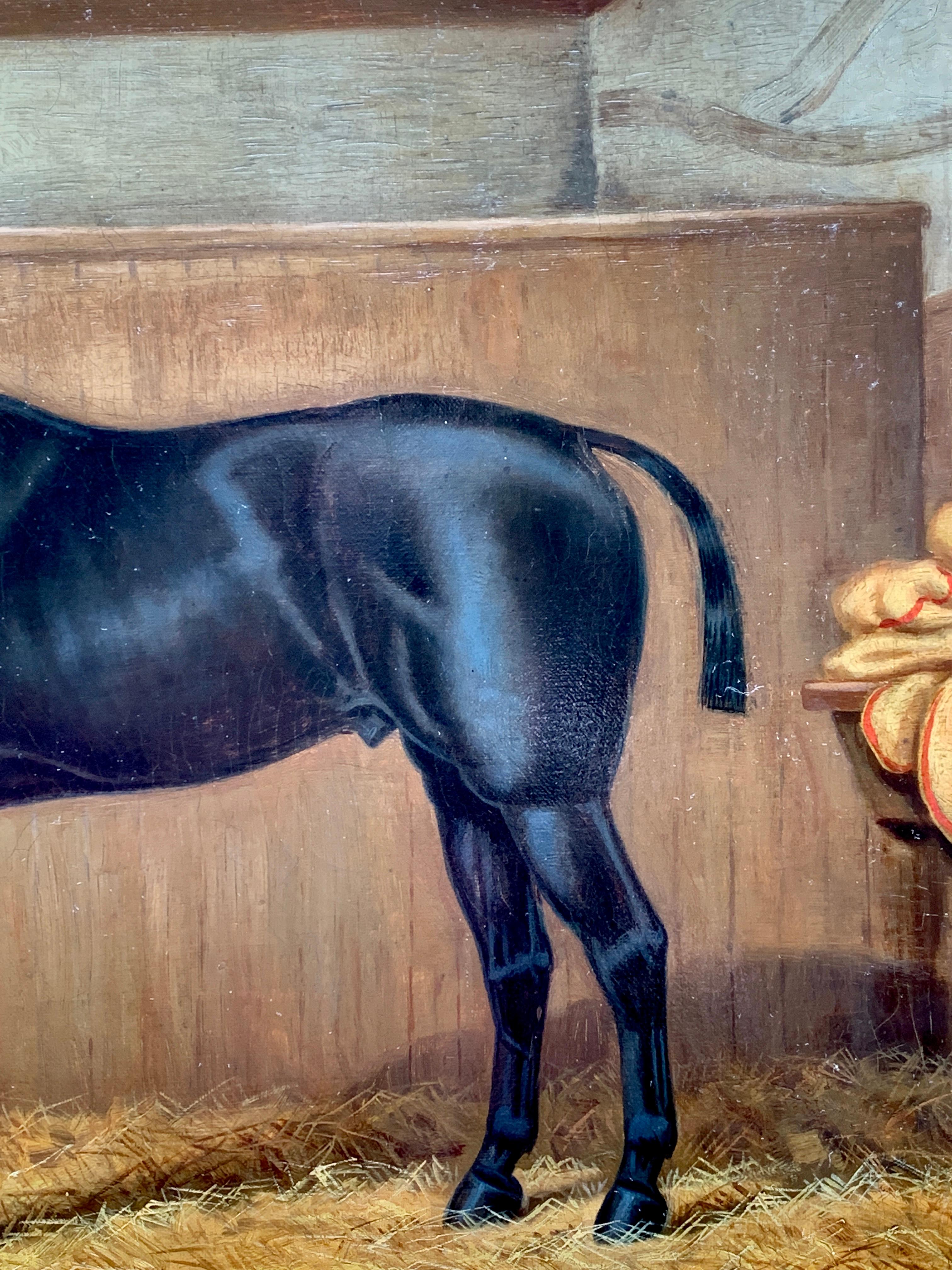 victorian horse painting