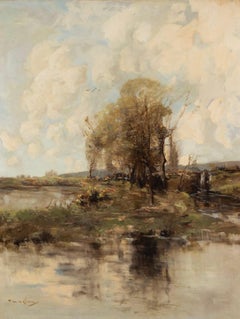 Wind and Water, Oil on Canvas Painting by William Alfred Gibson