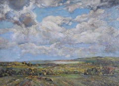 The Menai Straits Wales by William Alison Martin oil painting Modern British Art