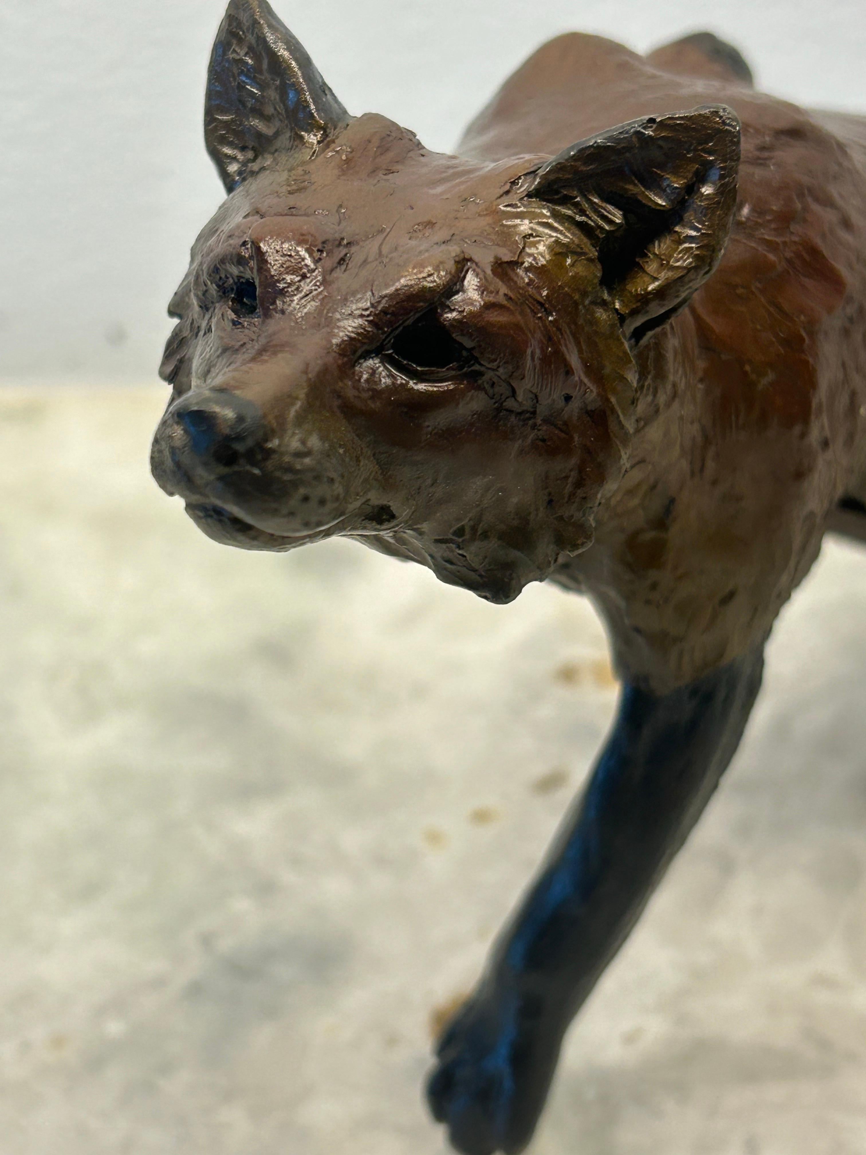 William und David Turner Bronzefuchs im Angebot 1