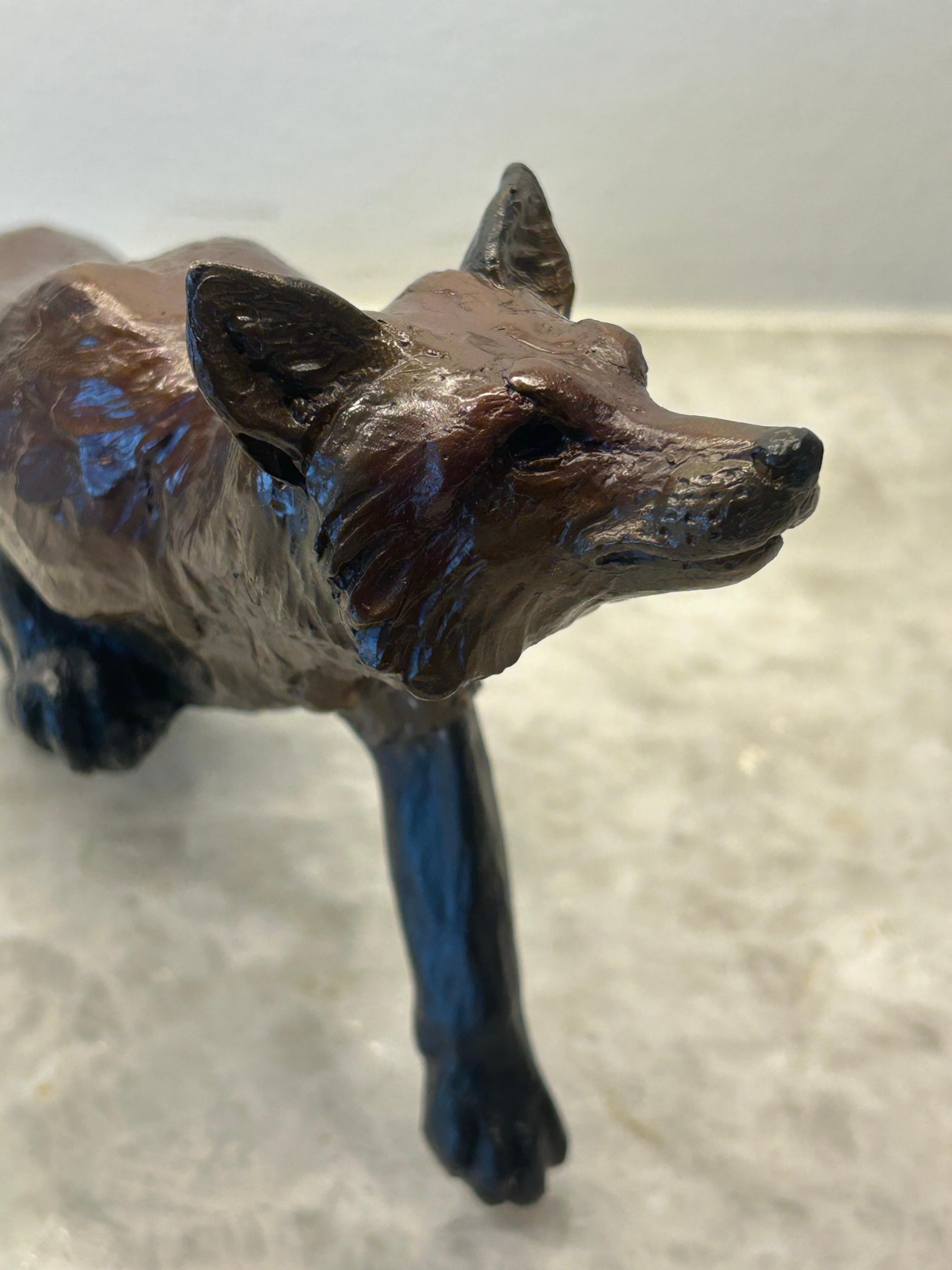 William und David Turner Bronzefuchs im Angebot 3