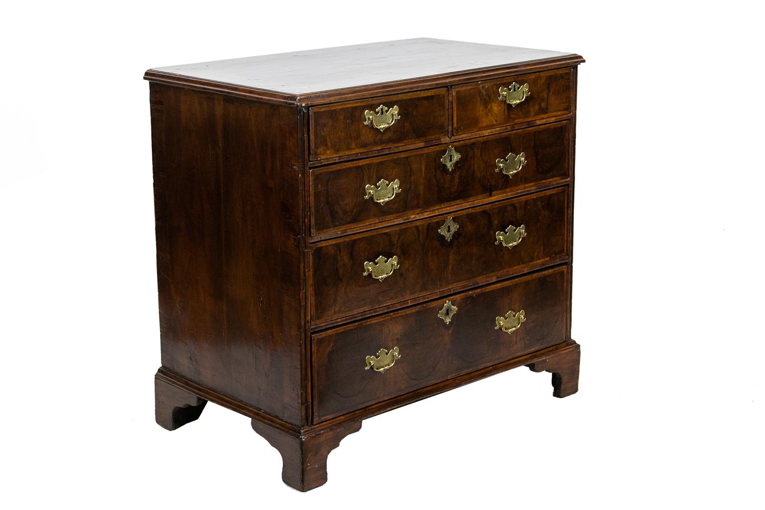 William and Mary Five Drawer Chest 1