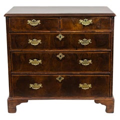 William and Mary Five Drawer Chest