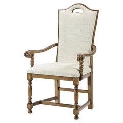 William and Mary High Back Armchair