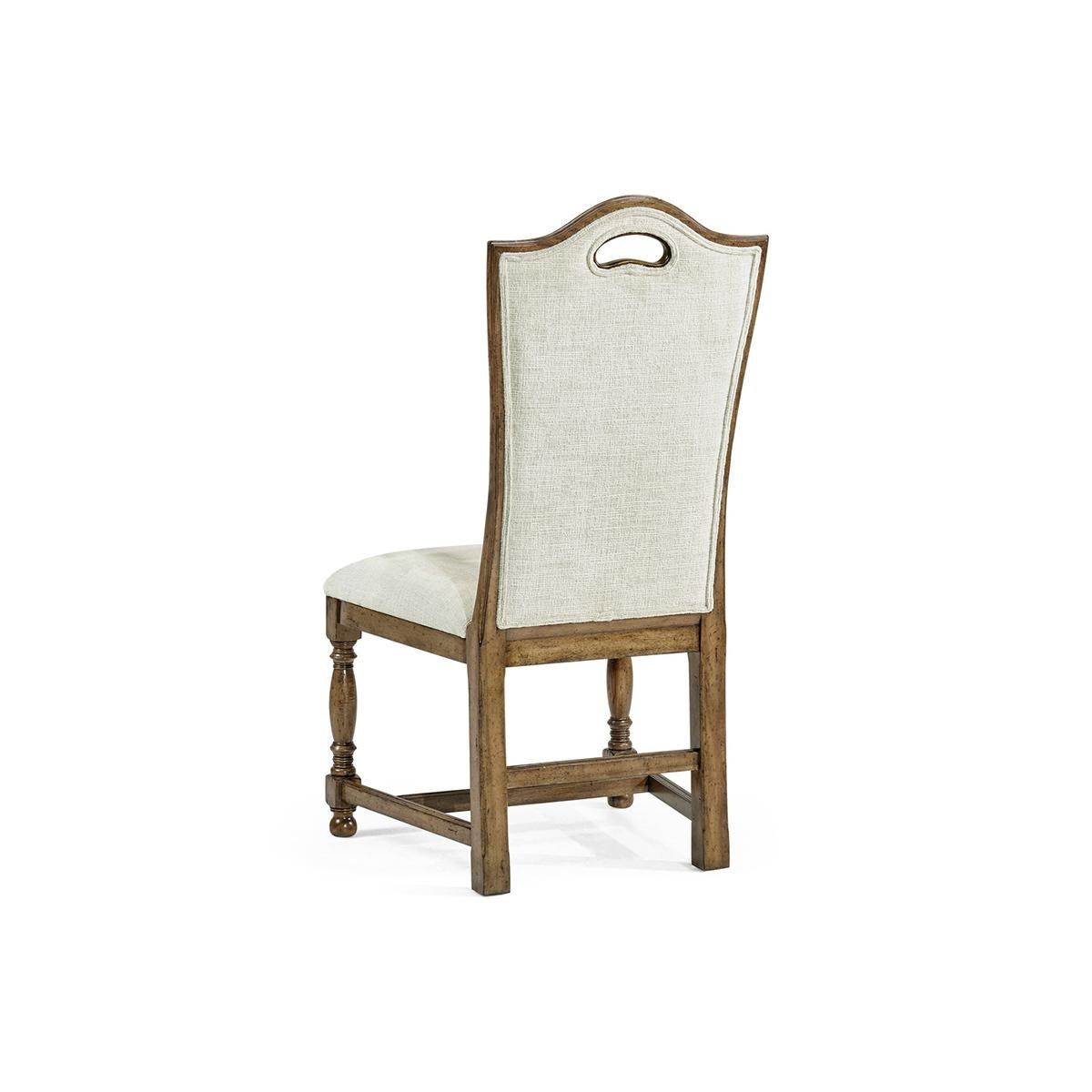 Vietnamese William and Mary High Back Dining Chair For Sale