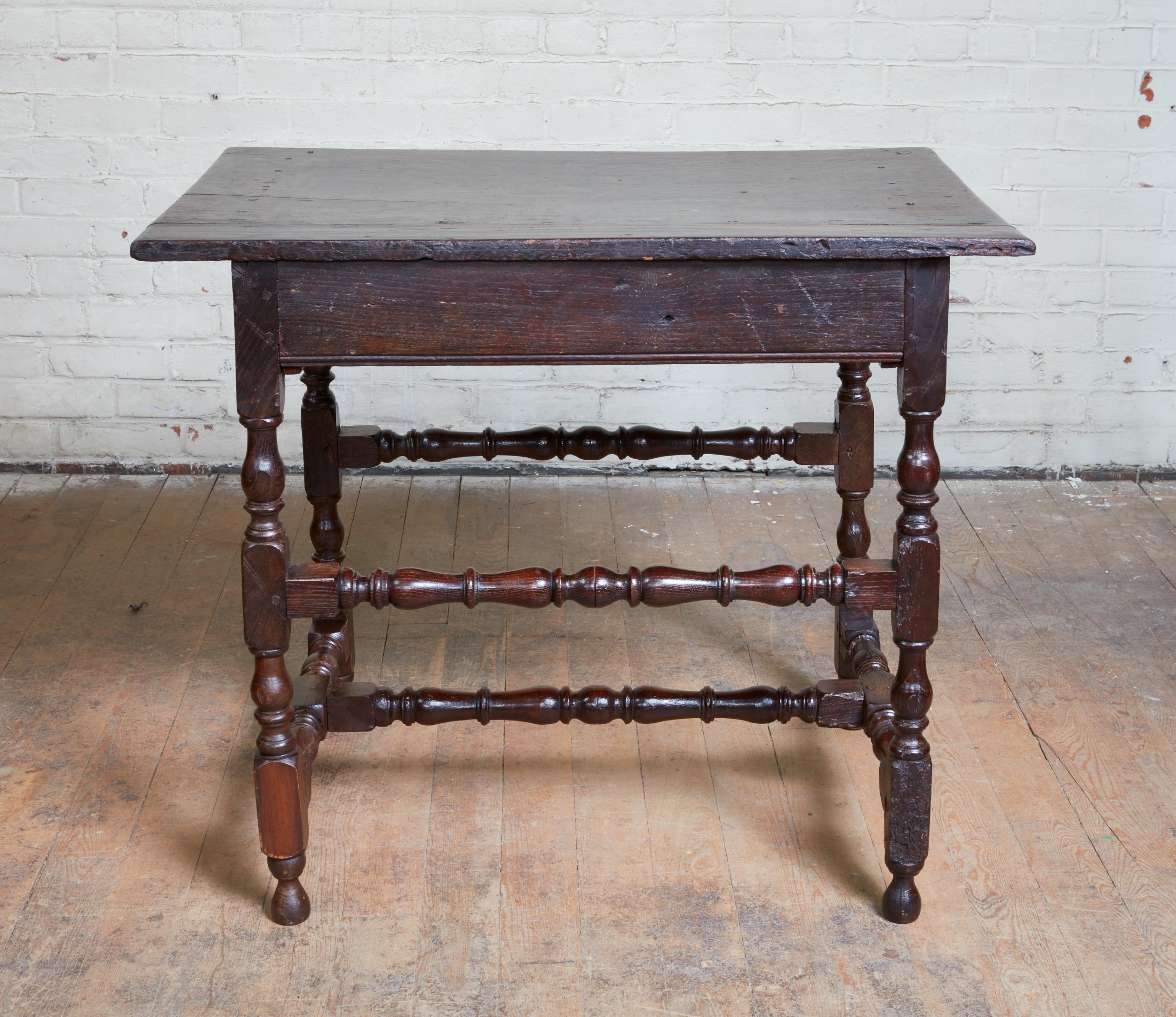 William and Mary Oak Table For Sale 5