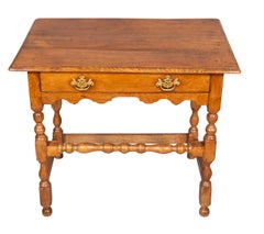 William And Mary Oak Tavern Table