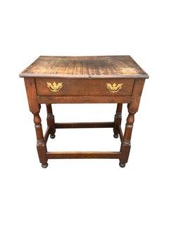 William And Mary Oak Tavern Table