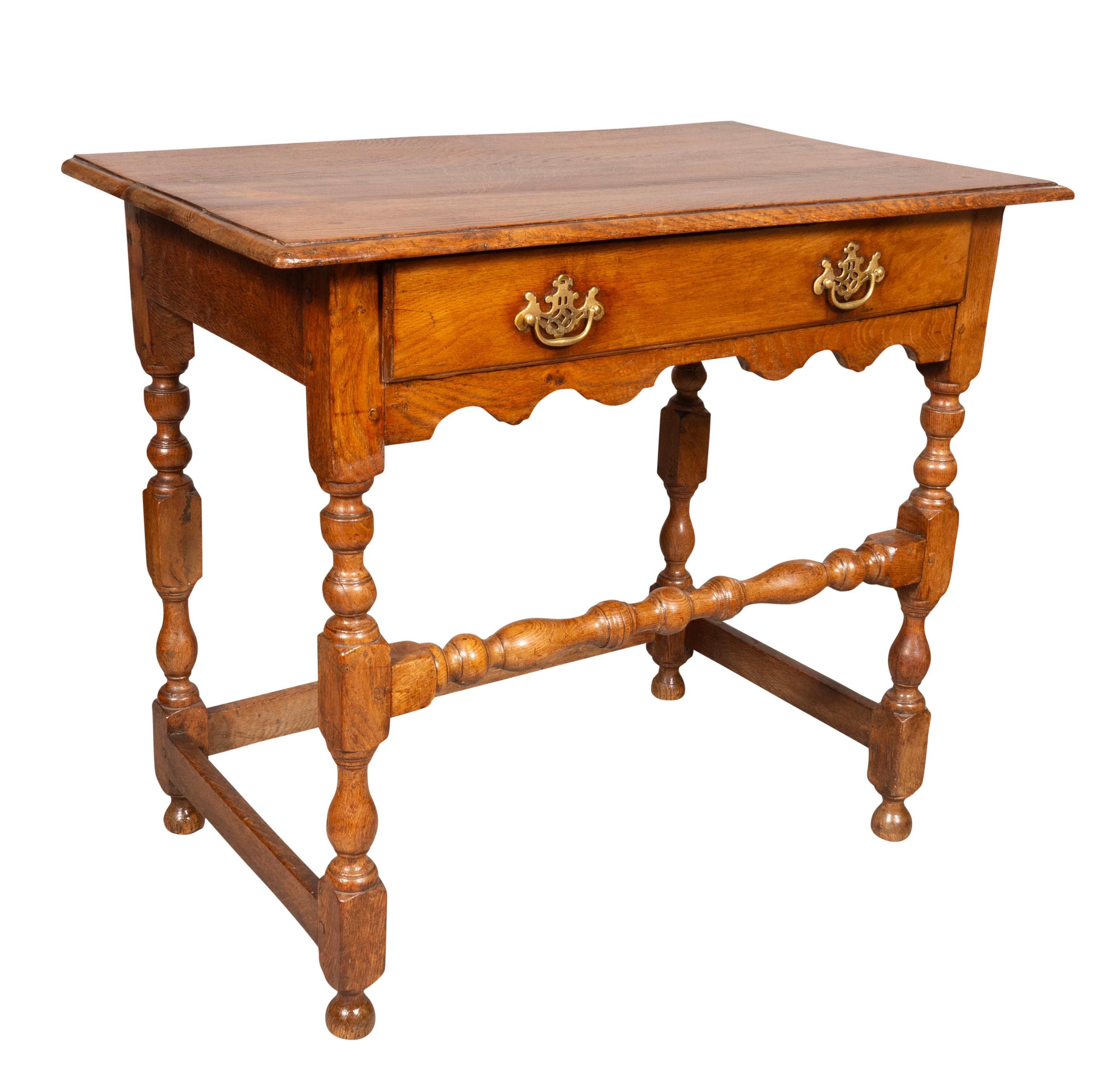 William and Mary William And Mary Oak Tavern Table For Sale