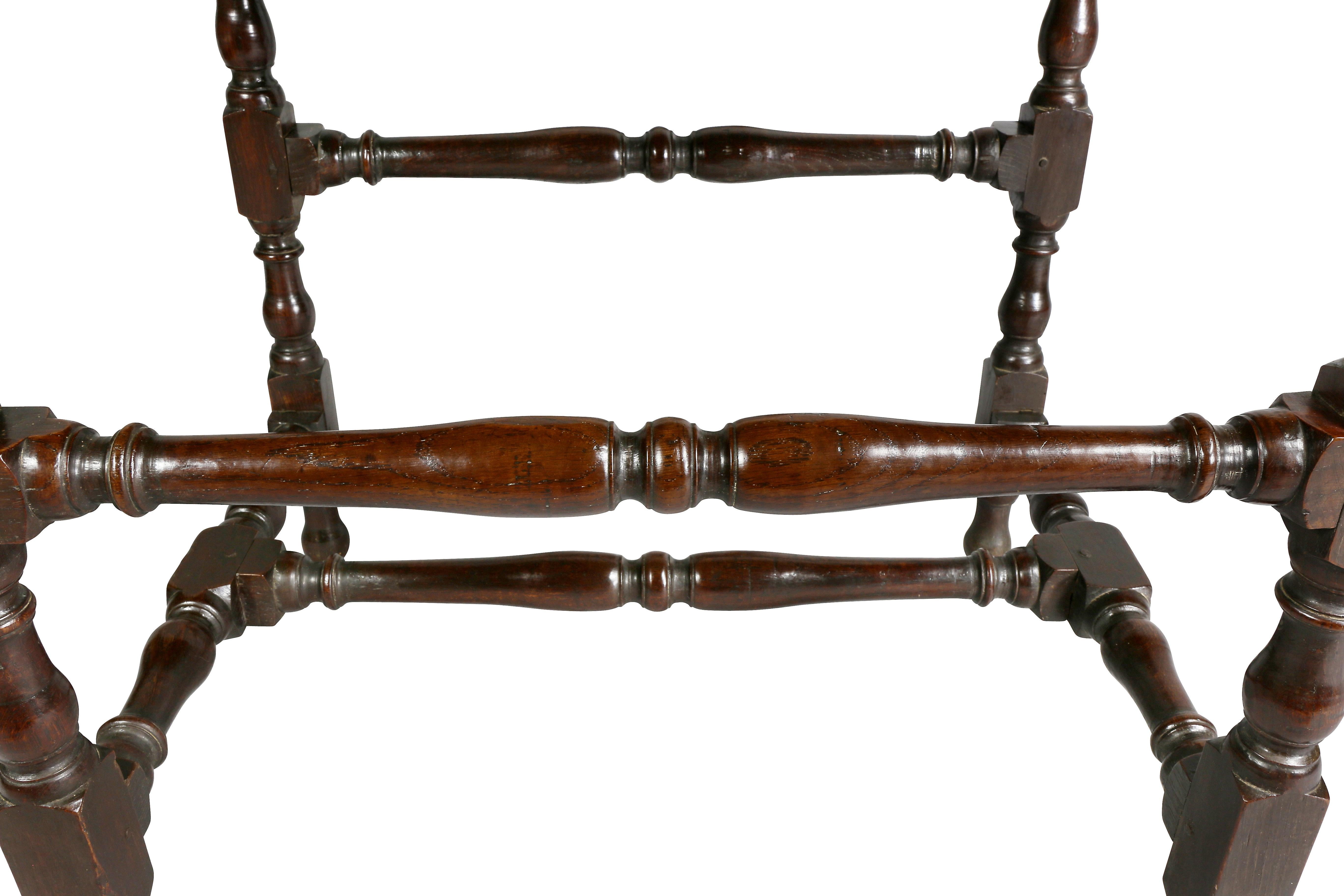 Early 18th Century William and Mary Oak Tavern Table