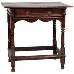 William and Mary Side Table