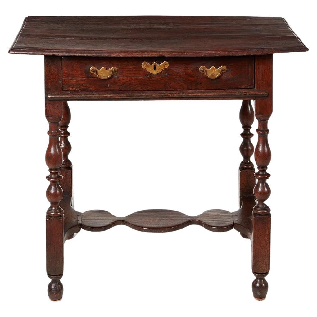 William and Mary Side Table For Sale