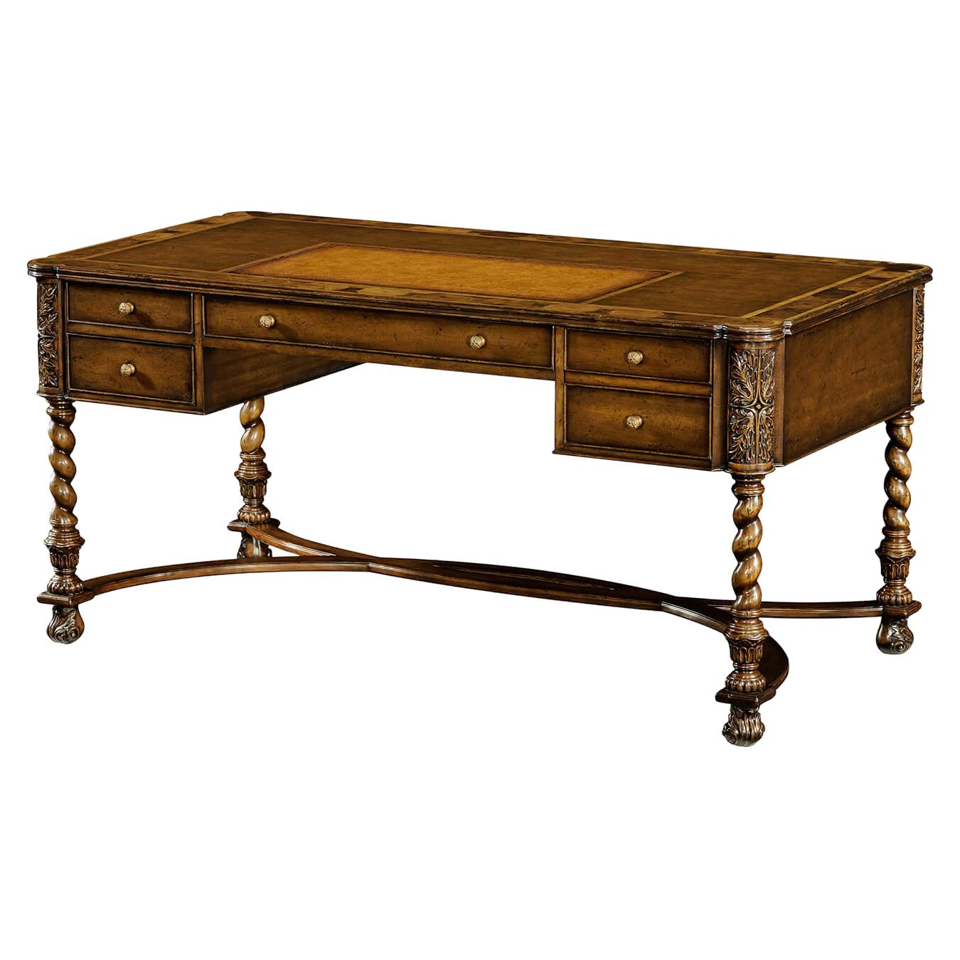 William and Mary Style Desk