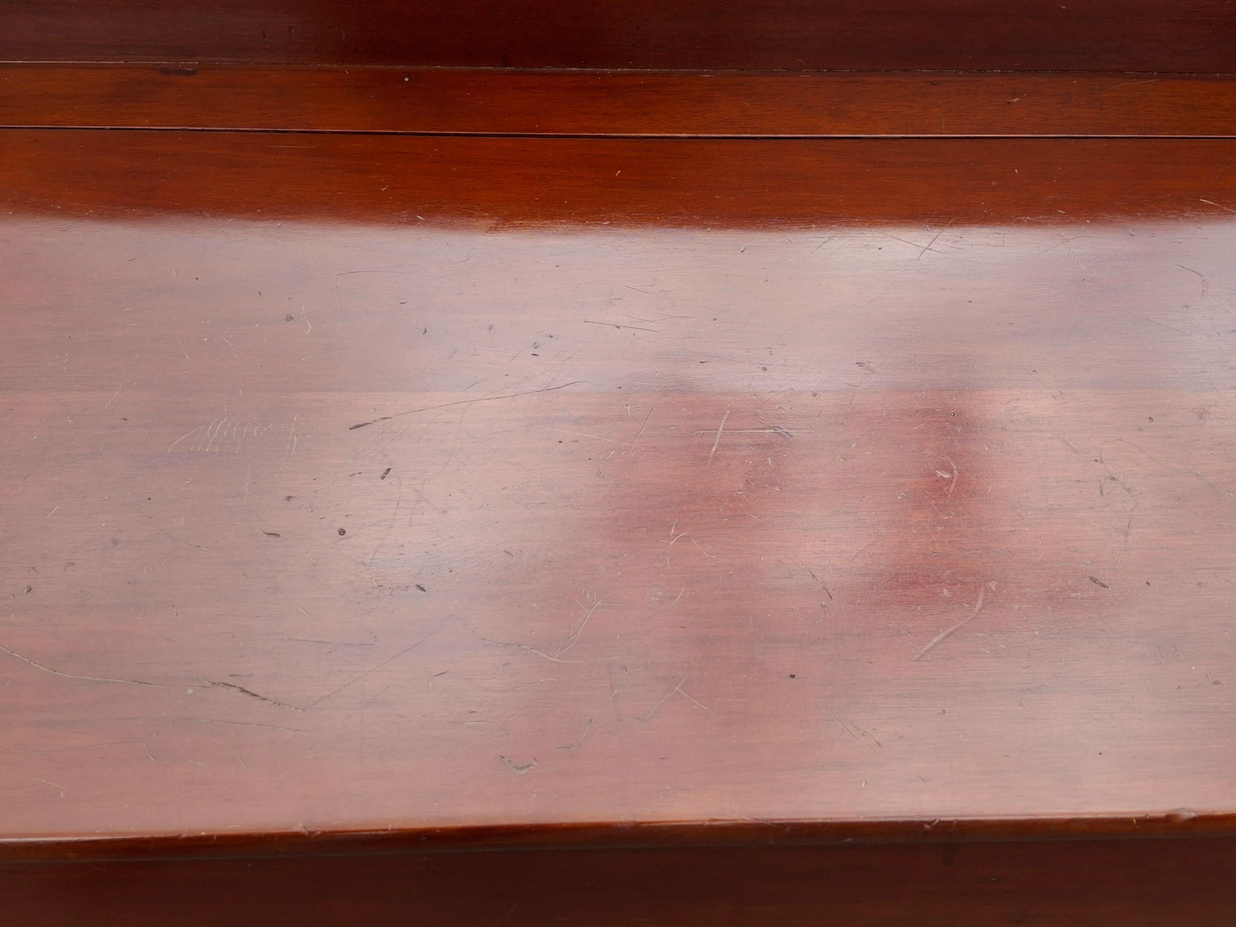 Cassapanca e panca per coperte in mogano in stile William & Mary in vendita 2