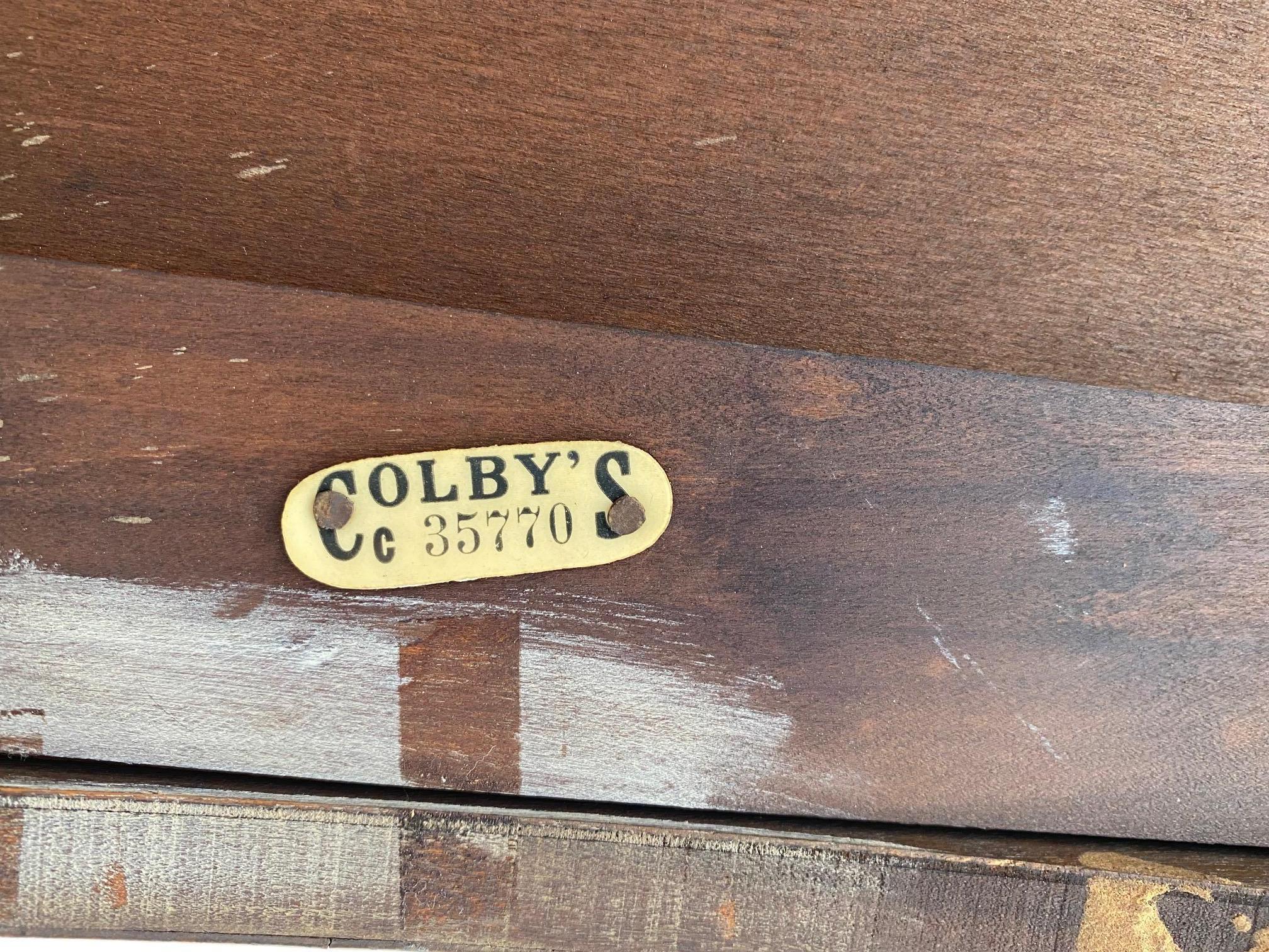 William and Mary Style Writhing Desk by John a Colby 3