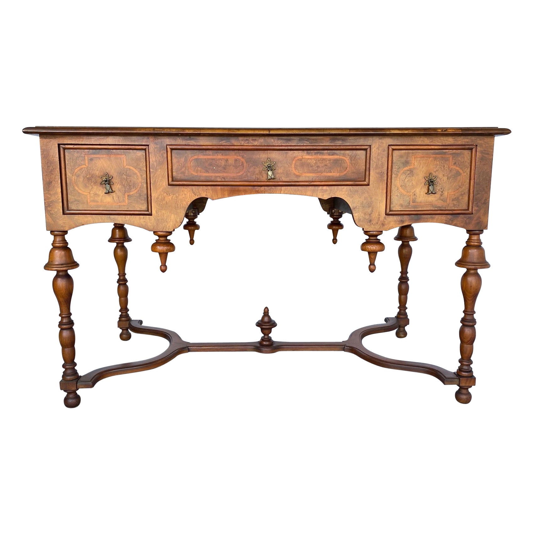 William and Mary Style Writhing Desk by John a Colby