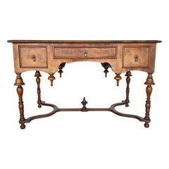 William and Mary Style Writhing Desk by John a Colby