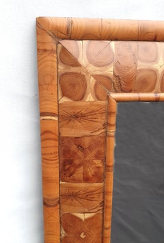 William & Mary Stil Eibenholz Kissen Spiegel