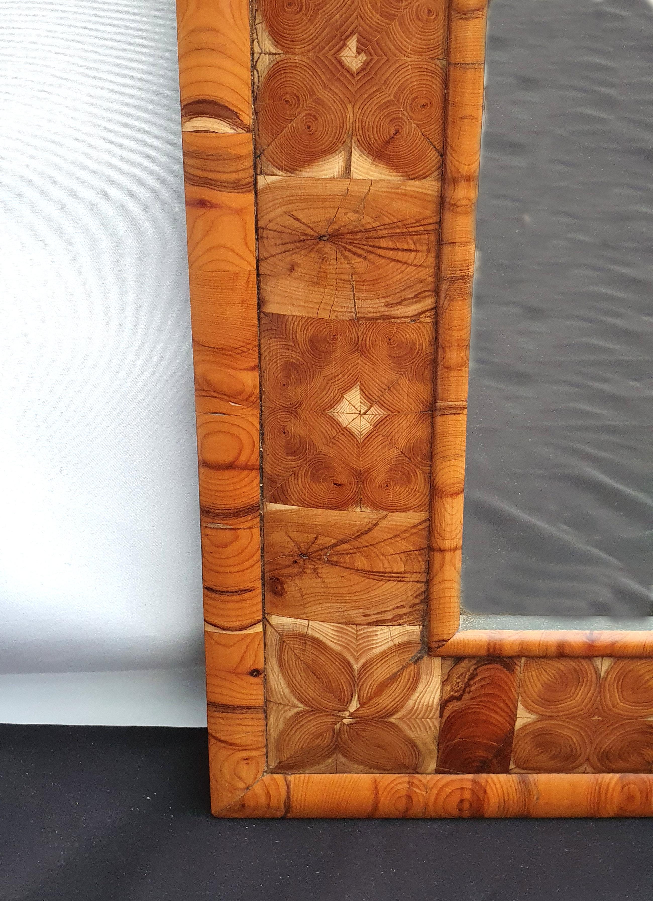 William & Mary Stil Eibenholz Kissen Spiegel (Britisch) im Angebot