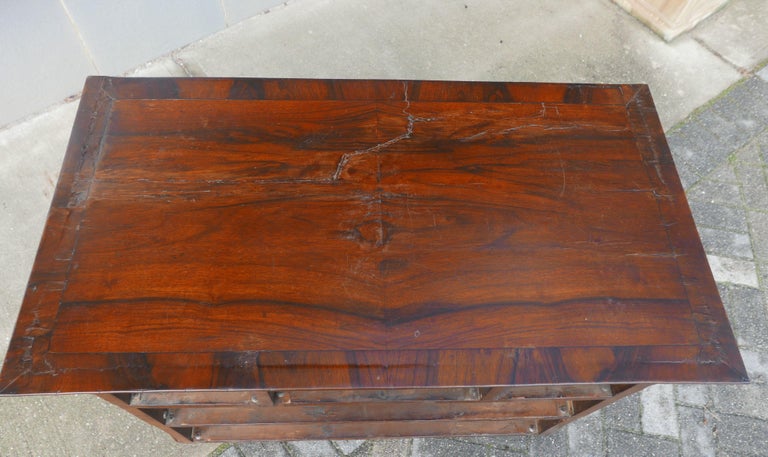 William and Mary Walnut Burl Chest on Stand For Sale at 1stDibs ...