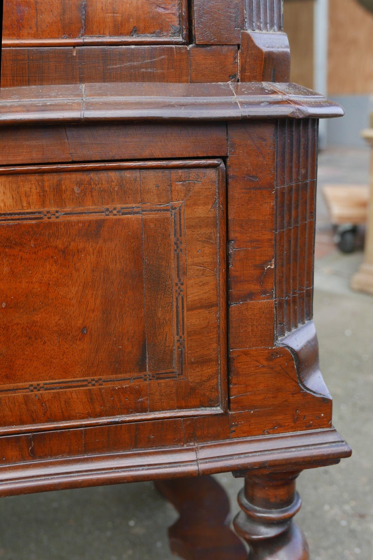William and Mary Walnut Burl Chest on Stand For Sale at 1stDibs ...