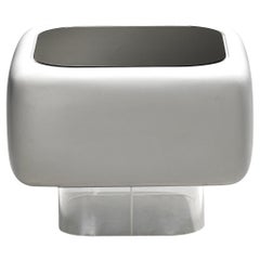 William Andrus for Steelcase Coffee Table in Fiberglass Plexiglass Mirror