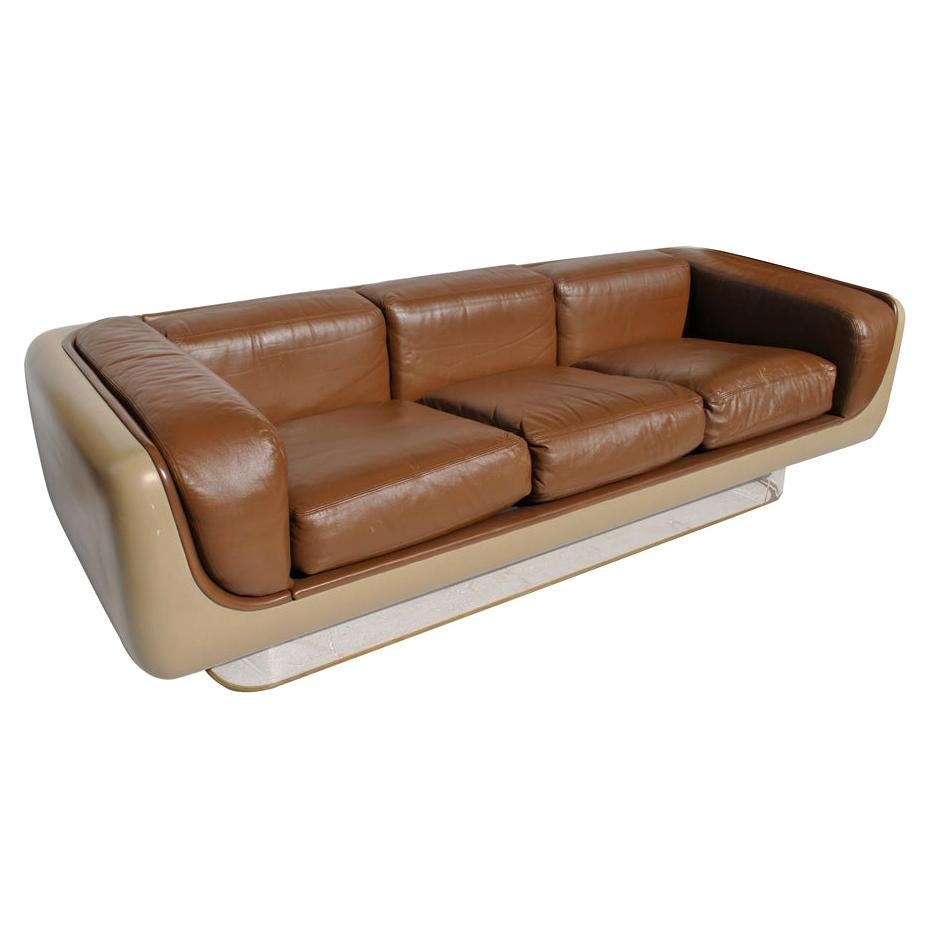 William Andrus Steelcase #465 Soft Seating Sofa For Sale