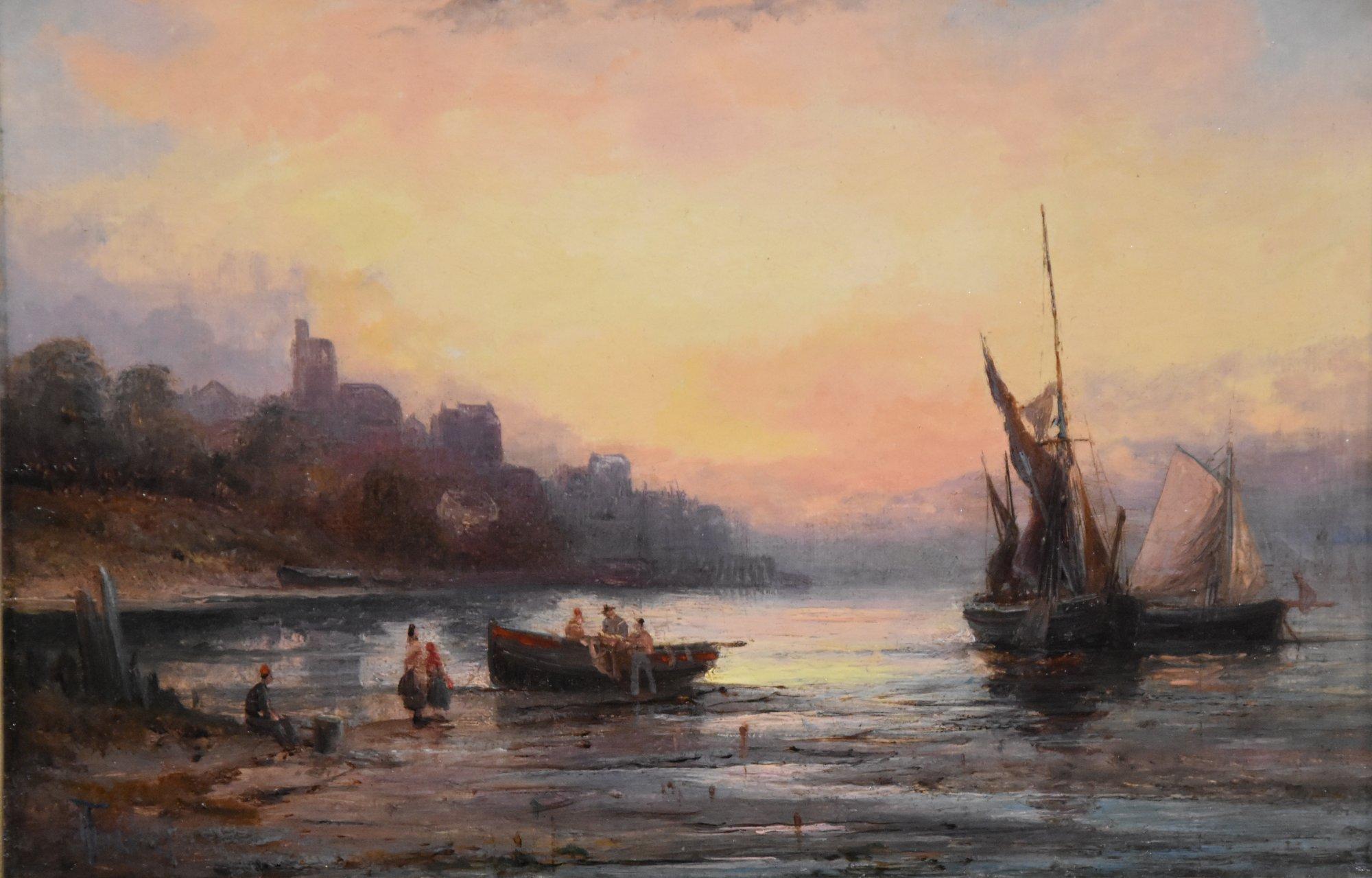 Pittura a olio di William Anslow Thornley  
