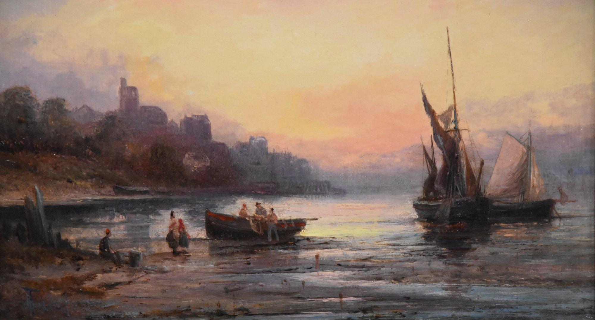 Pittura a olio di William Anslow Thornley  